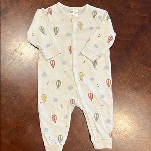 Hot air balloon unisex onesie